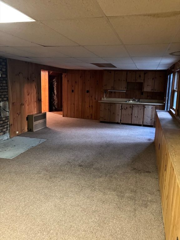 Empty room, Interior, Wooden Walls