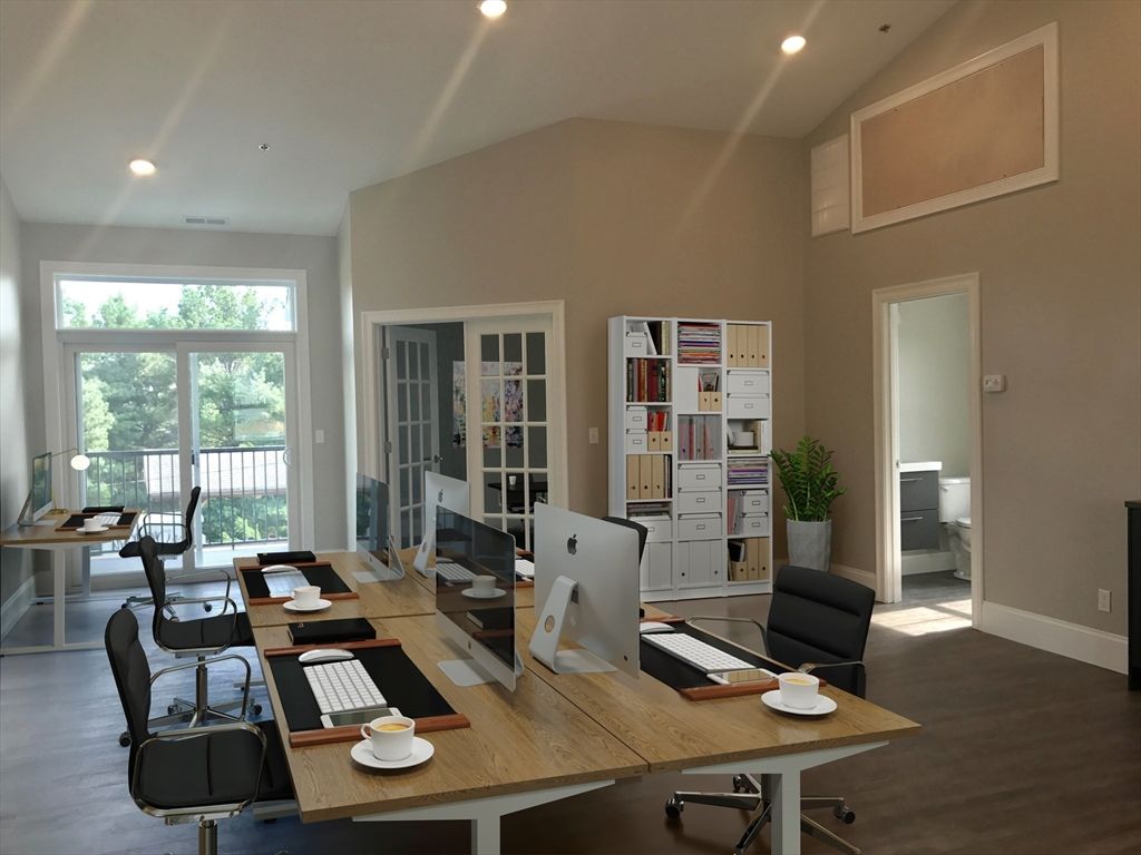 Home Office, Interior, Recessed Lighting