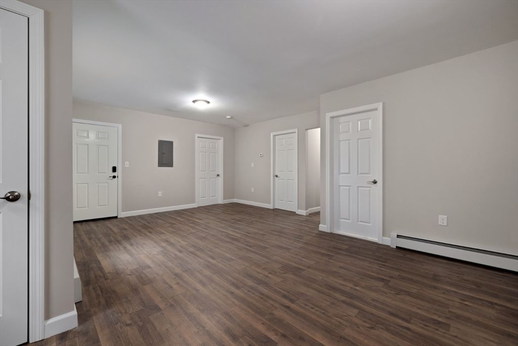 Empty room, Interior, Wood Texture Flooring