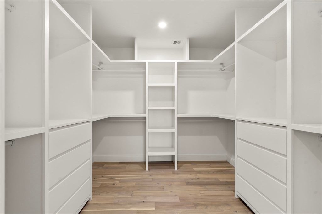 Interior, Recessed Lighting, Walk-in Closets, Wood Texture Flooring