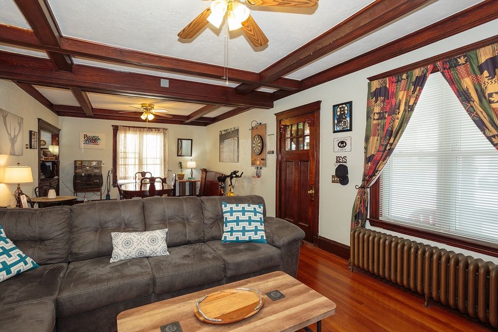 Interior, Living room, Wooden Beams, Wood Texture Flooring