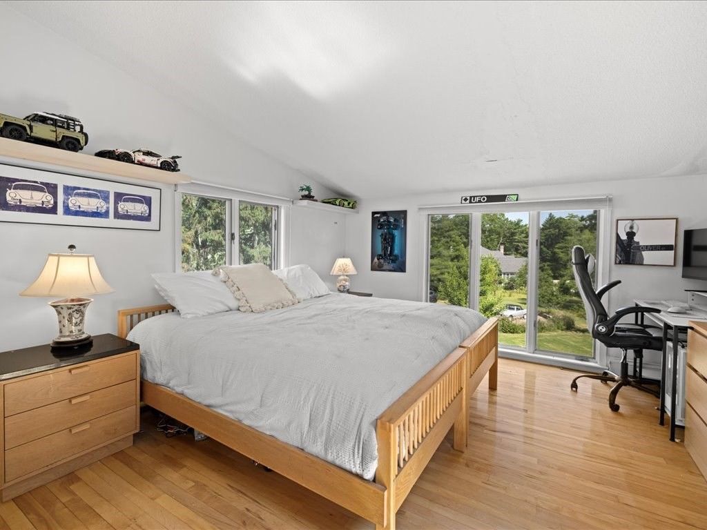 Bedroom, Home Office, Interior, Wood Texture Flooring