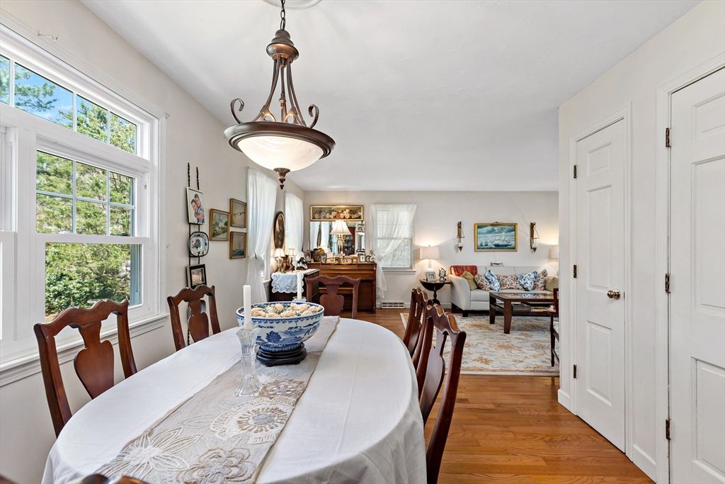 Dining room, Interior, Wood Texture Flooring