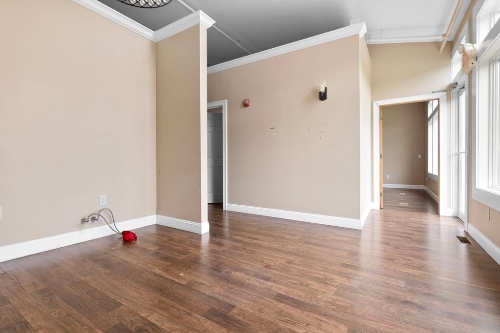 Empty room, Interior, Wood Texture Flooring