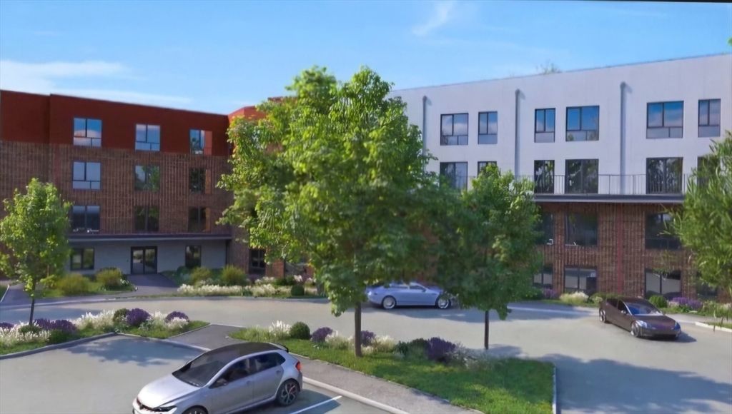 Exterior, Facade, Condo Building