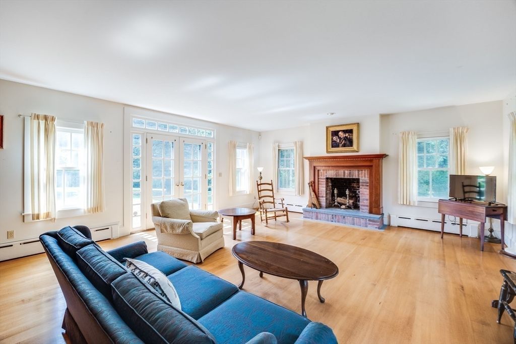 Fireplace, Interior, Living room, Wood Texture Flooring