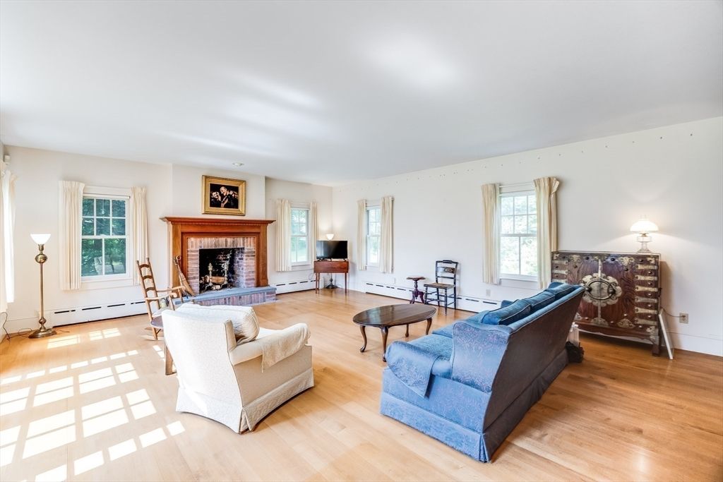 Fireplace, Interior, Living room, Wood Texture Flooring