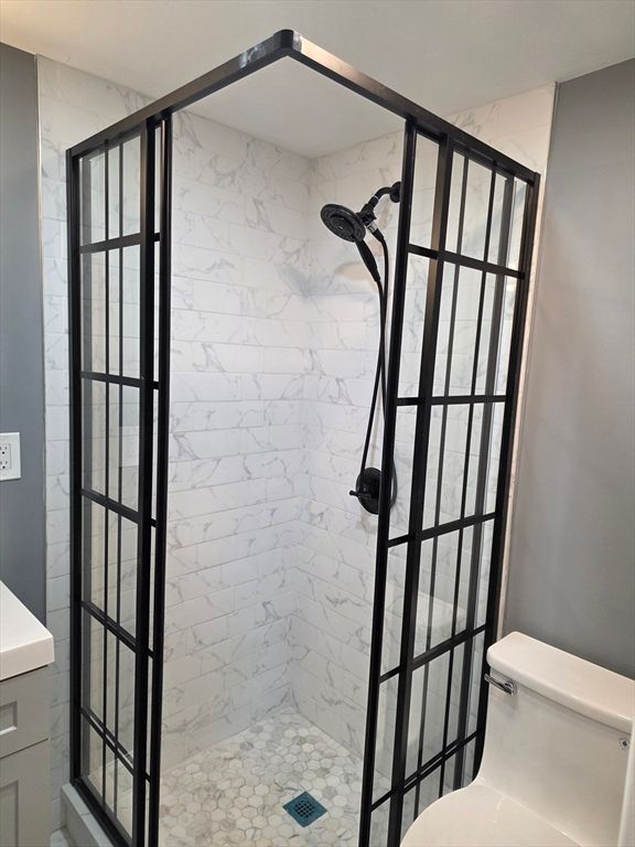 Bathroom, Interior, Marble Walls