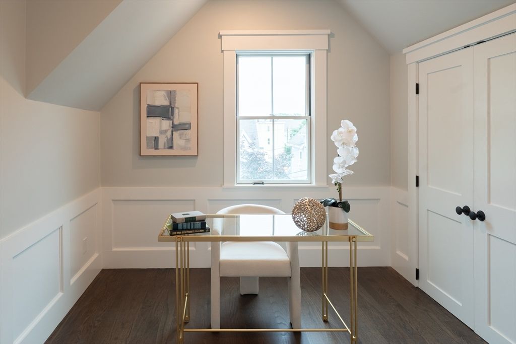 Home Office, Interior, Wood Texture Flooring
