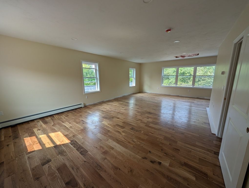 Empty room, Interior, Wood Texture Flooring