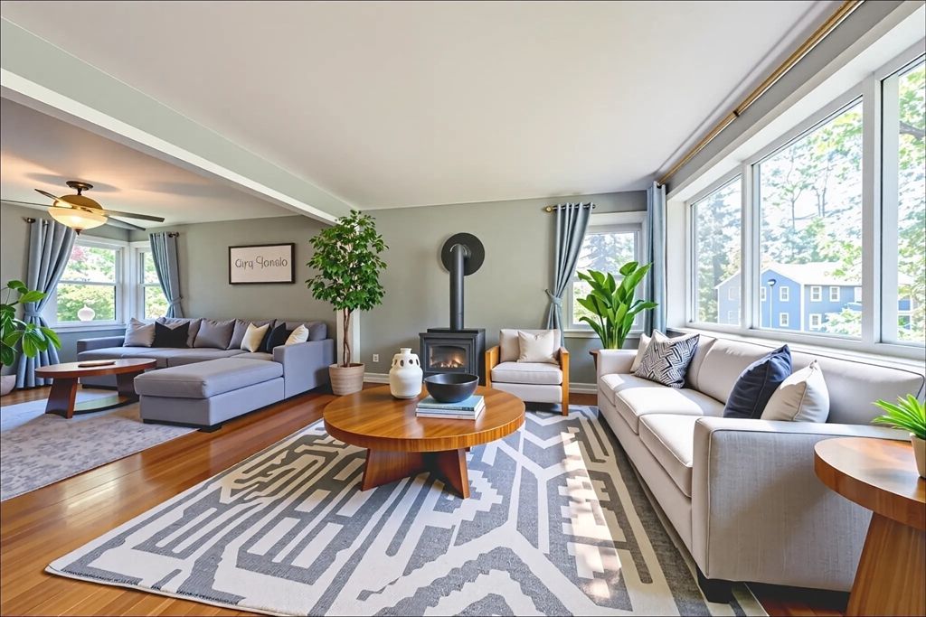 Fireplace, Interior, Living room, Wood Texture Flooring