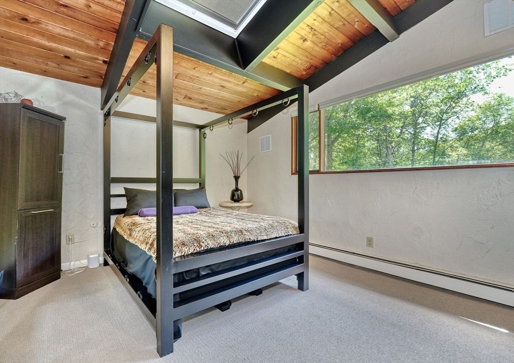 Bedroom, Interior, Wooden Ceilings