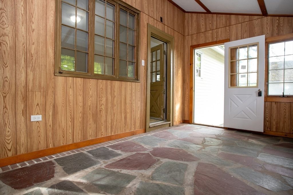 Empty room, Interior, Wooden Walls
