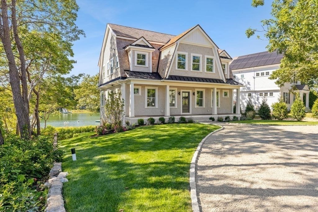 Exterior, Facade, Solar Panels, Water, Queen Anne Victorian