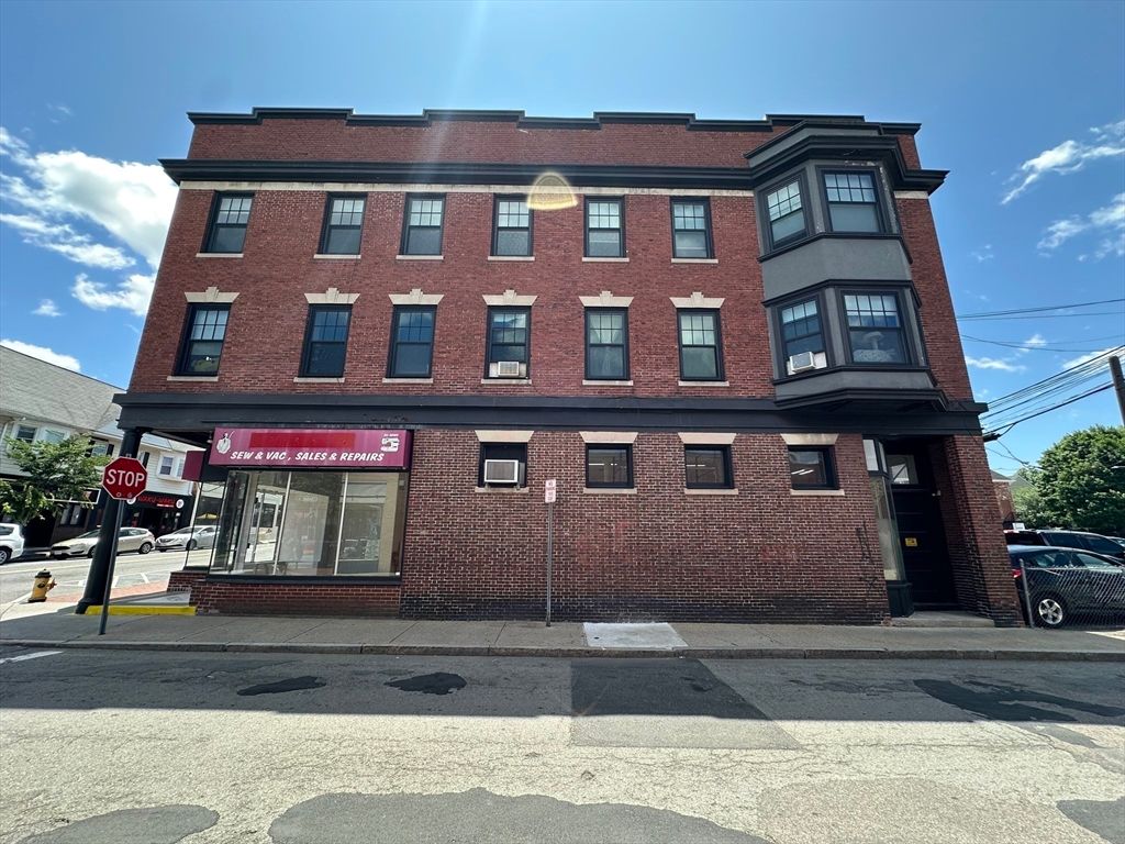 Exterior, Facade, Brick Facade, Condo Building