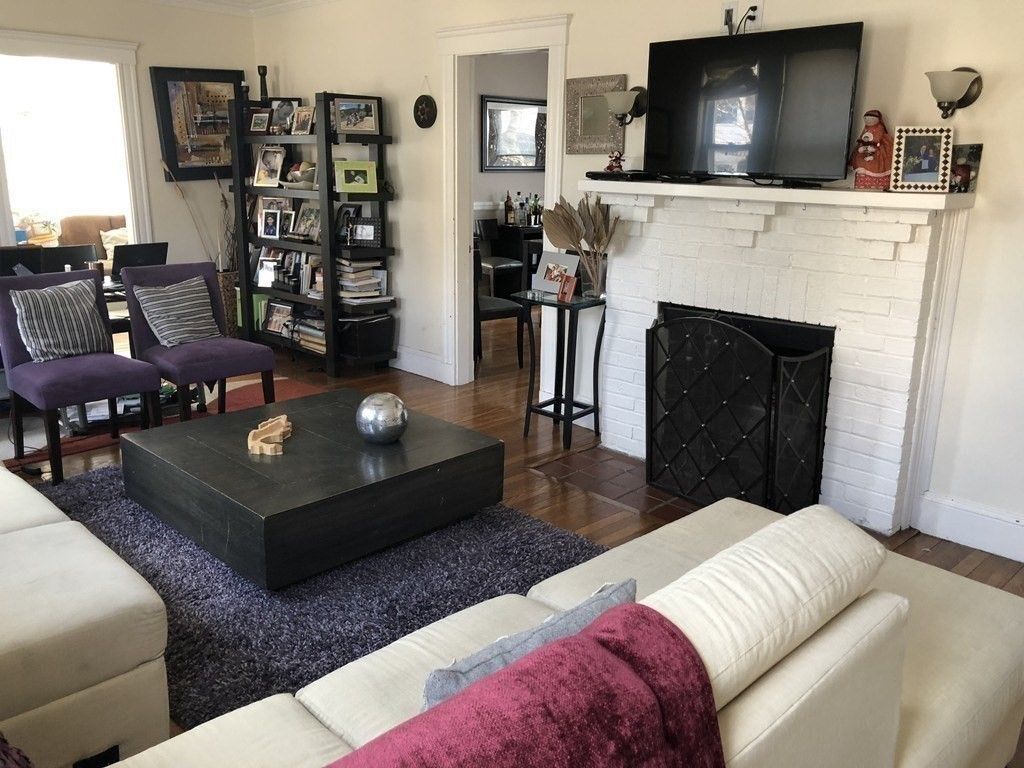 Fireplace, Interior, Living room, Wood Texture Flooring