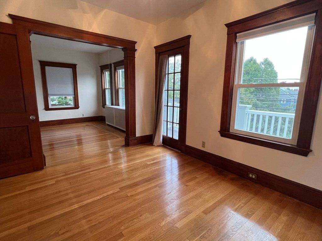 Empty room, Interior, Wood Texture Flooring