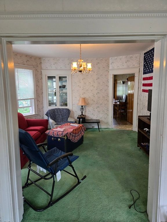 Chandelier, Interior, Living room