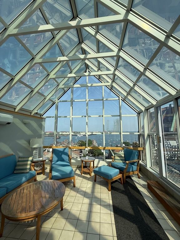 Glass Ceilings, Interior, Living room, Sun Room, Water