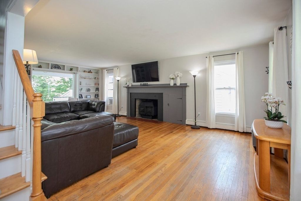 Fireplace, Interior, Living room, Wood Texture Flooring