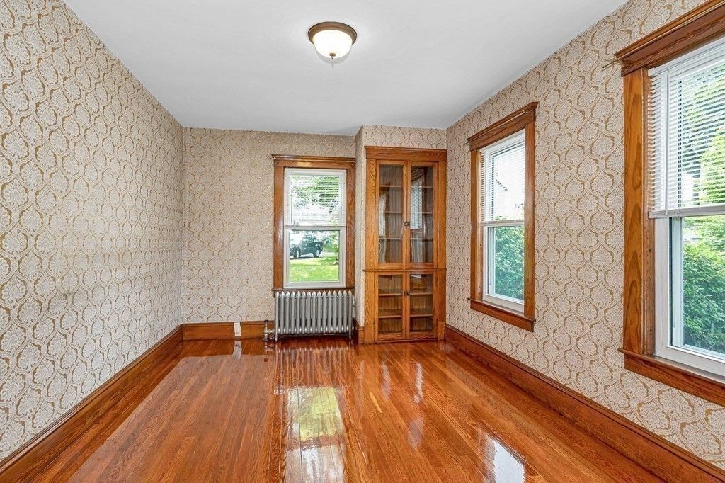 Empty room, Interior, Wood Texture Flooring