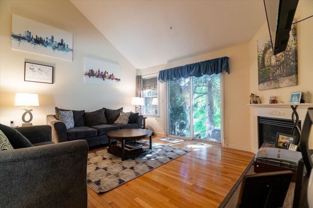 Fireplace, Interior, Living room, Wood Texture Flooring