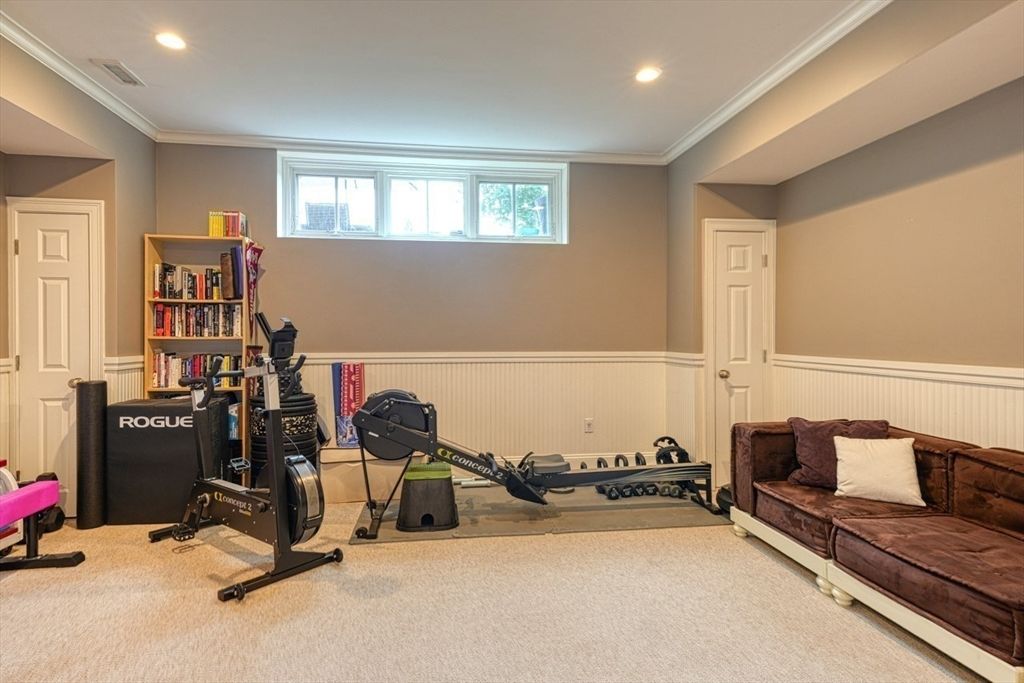Fitness Equipment, Interior, Recessed Lighting