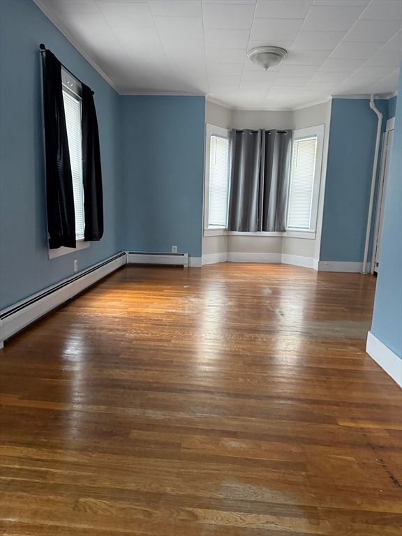 Empty room, Interior, Wood Texture Flooring