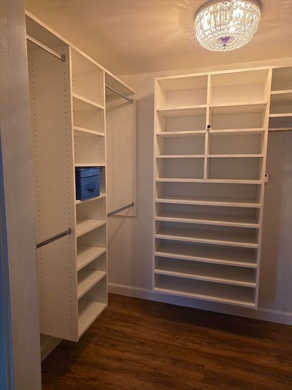 Chandelier, Interior, Walk-in Closets, Wood Texture Flooring