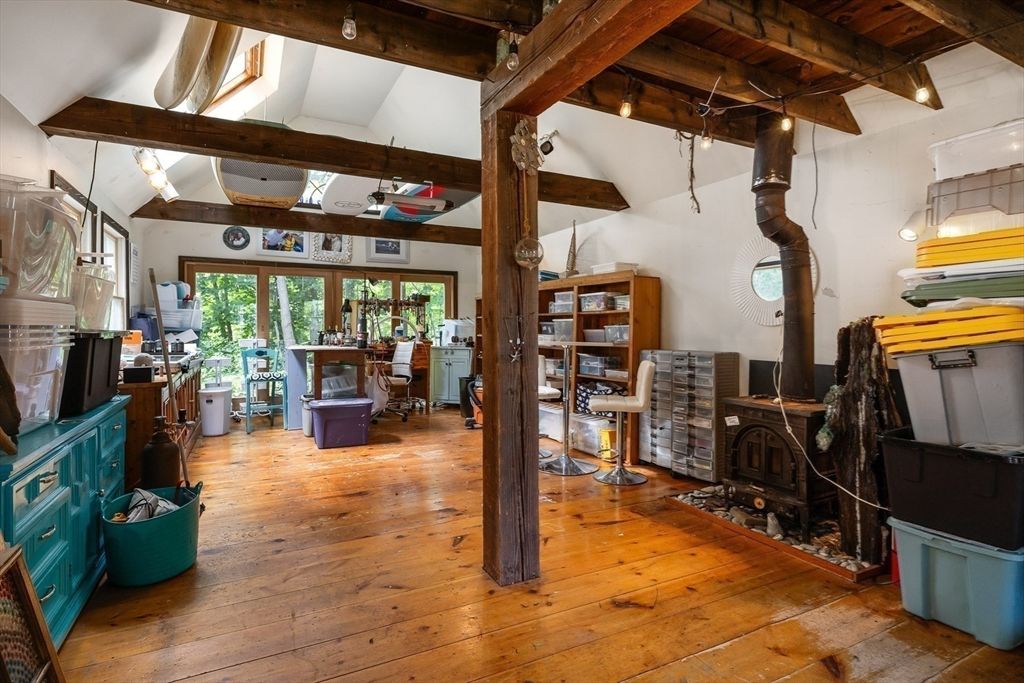 Fireplace, Interior, Wooden Beams, Wood Texture Flooring