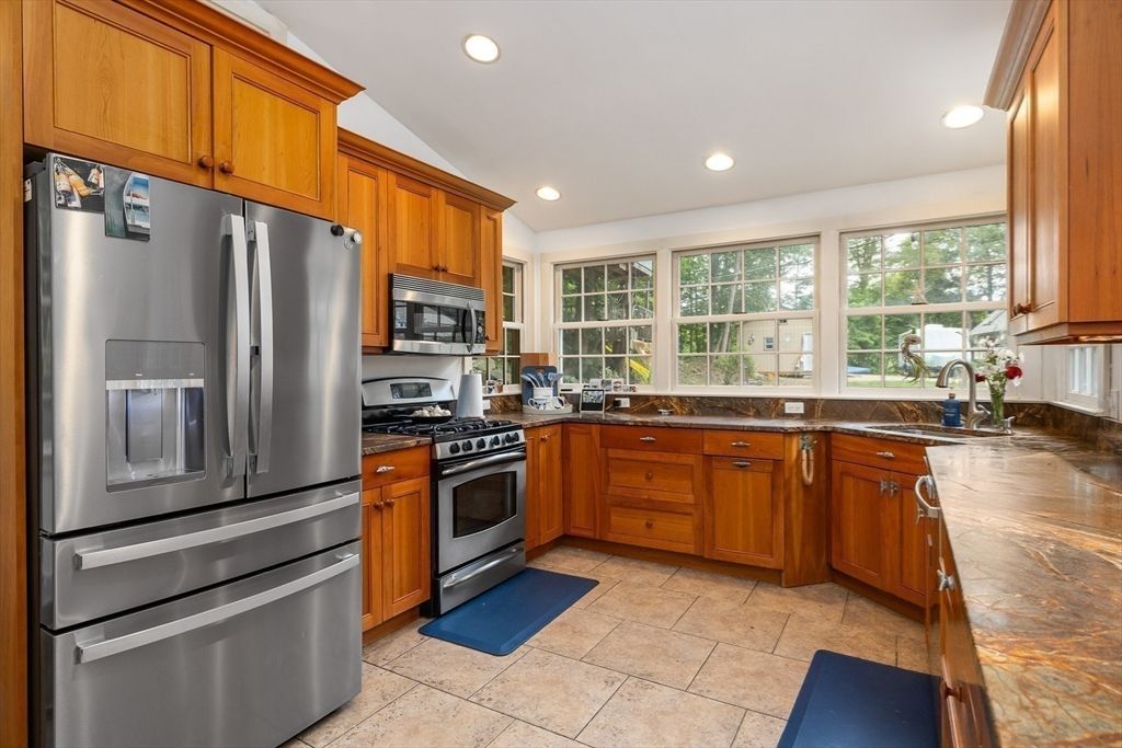 Interior, Kitchen, Recessed Lighting, Stainless Steel Appliances