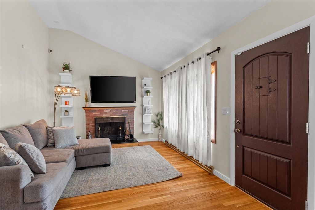 Fireplace, Interior, Living room, Wood Texture Flooring
