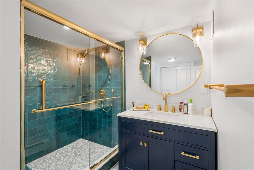 Bathroom, Glass Shower, Interior