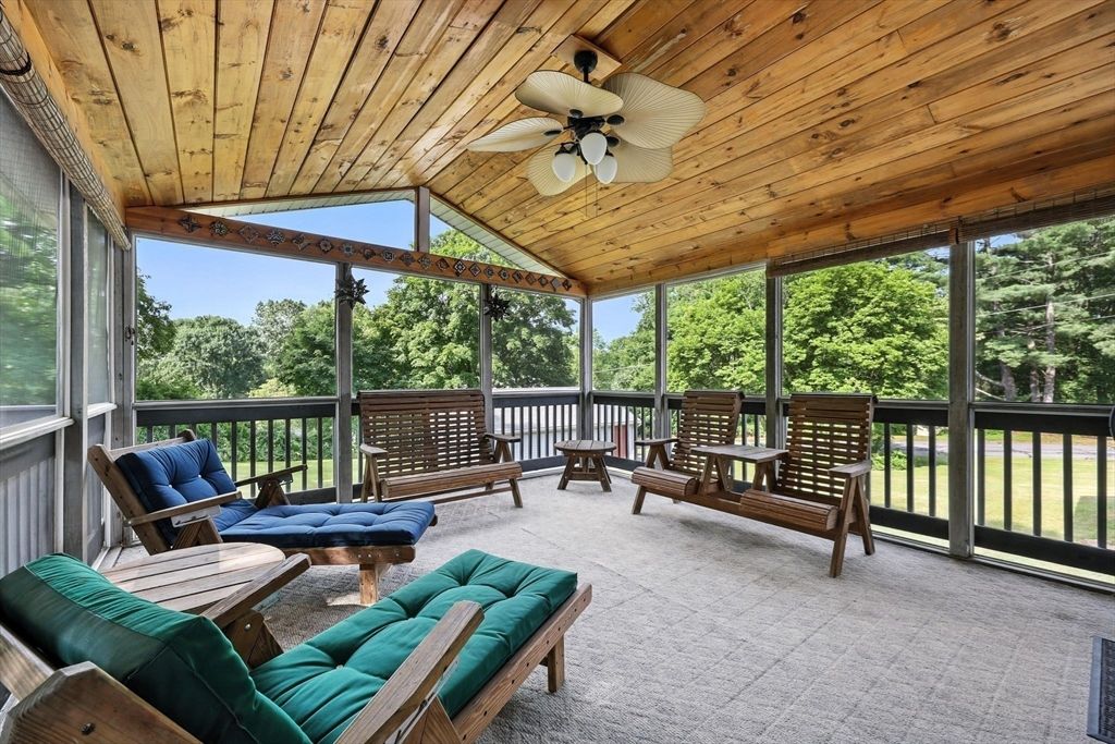 Interior, Sun Room, Wooden Ceilings