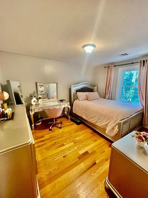 Bedroom, Home Office, Interior, Wood Texture Flooring