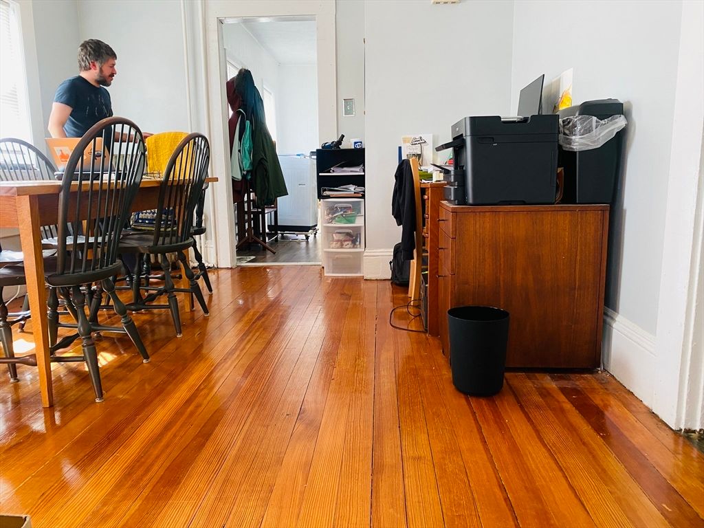 Dining room, Interior, Wood Texture Flooring