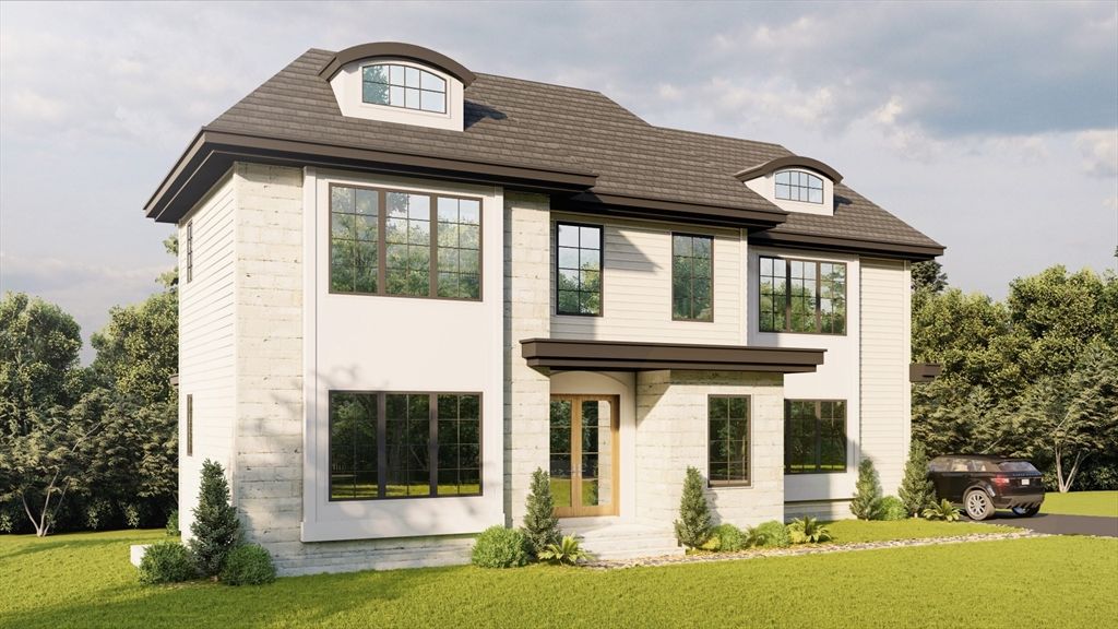 Exterior, Facade, French Provincial