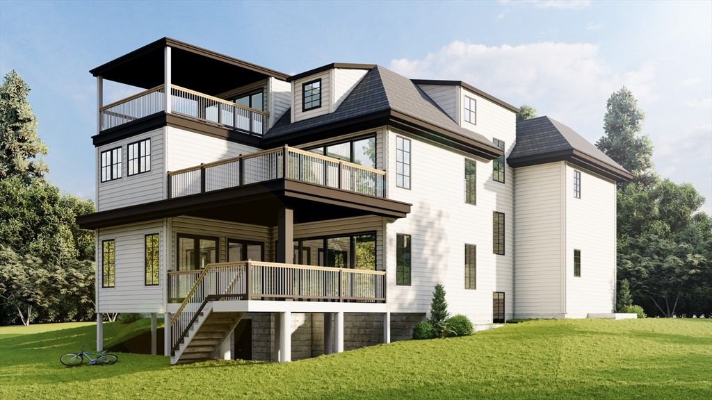Backyard, Exterior, Facade, Farmhouse