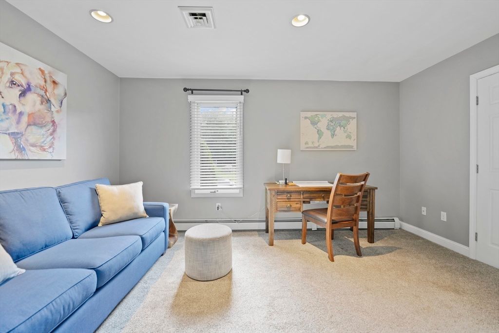 Home Office, Interior, Recessed Lighting