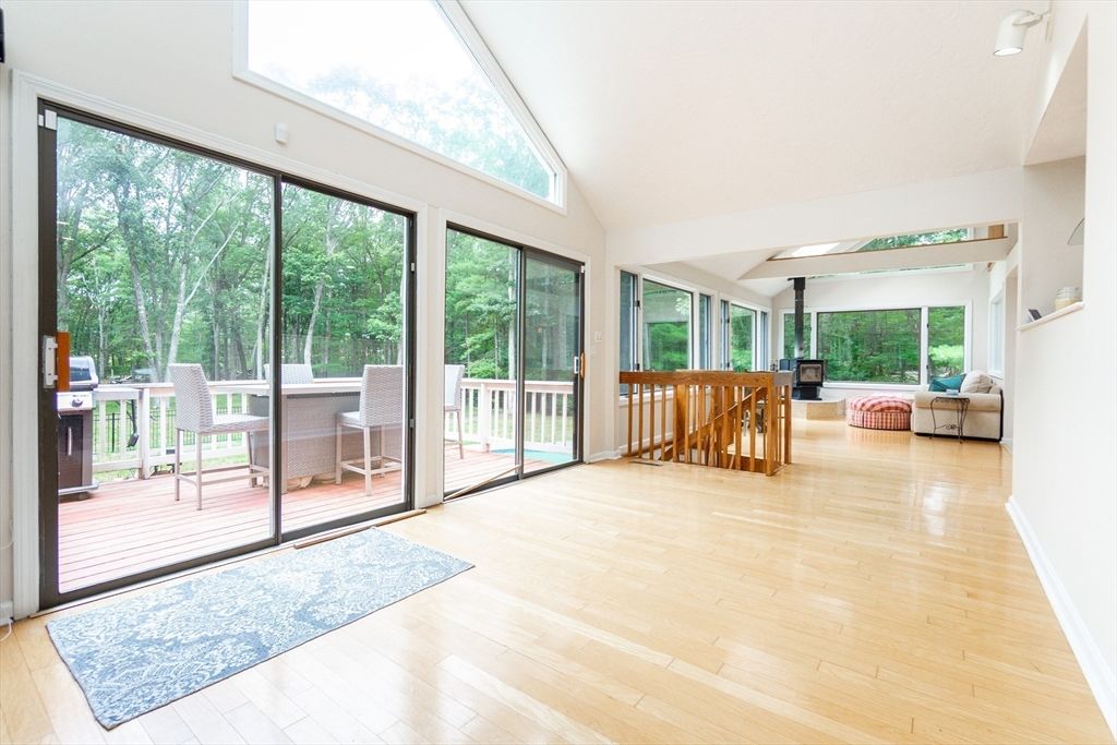 Interior, Sun Room, Wood Texture Flooring