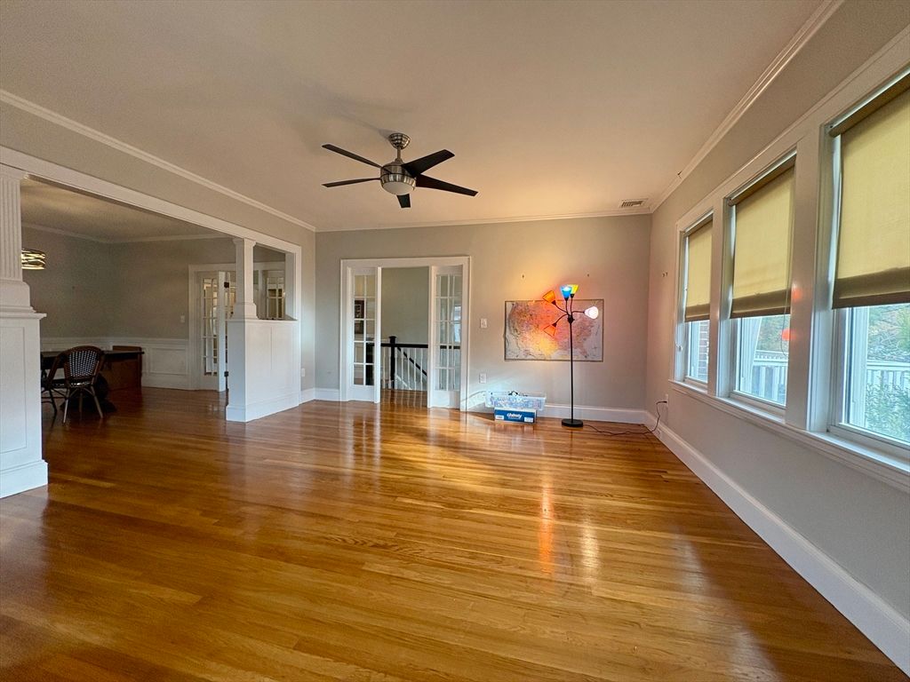 Empty room, Interior, Wood Texture Flooring