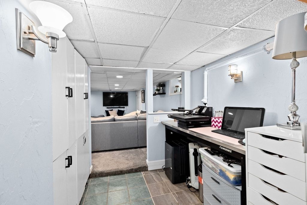 Home Office, Interior, Living room, Recessed Lighting