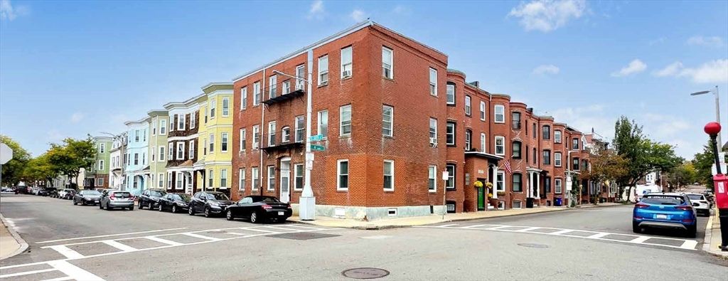 Exterior, Facade, Brick Facade, Condo Building