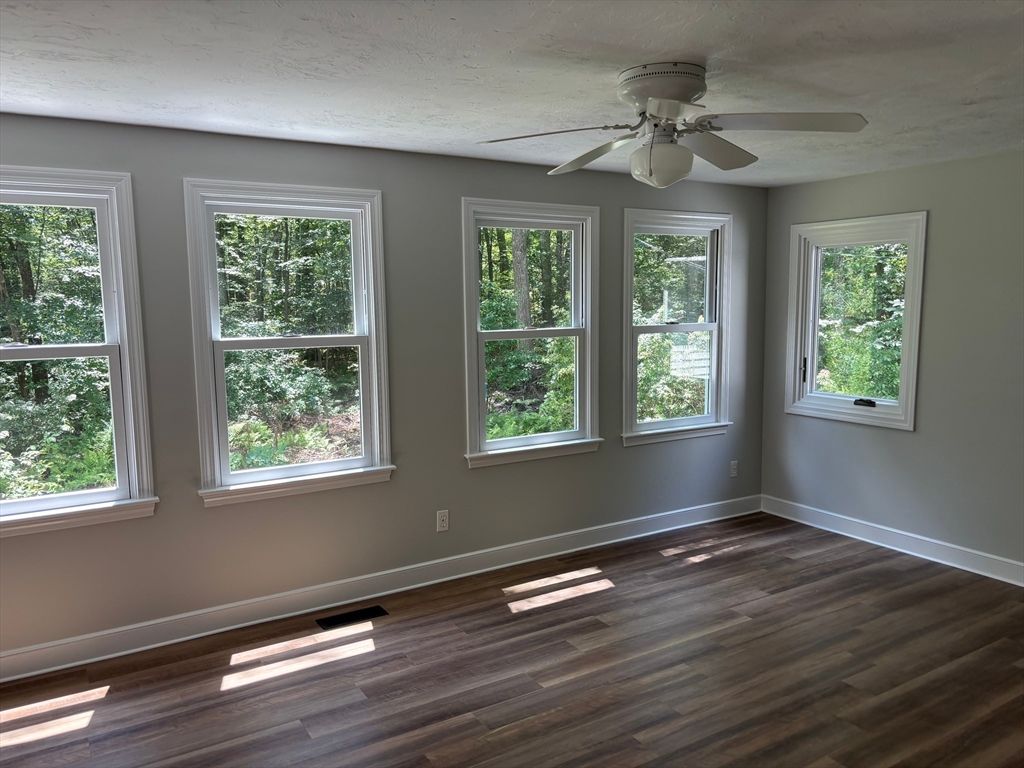 Empty room, Interior, Wood Texture Flooring