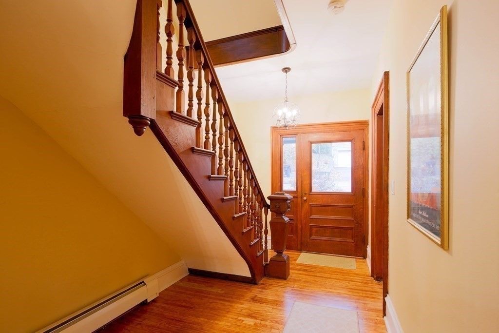Chandelier, Interior, Wood Texture Flooring