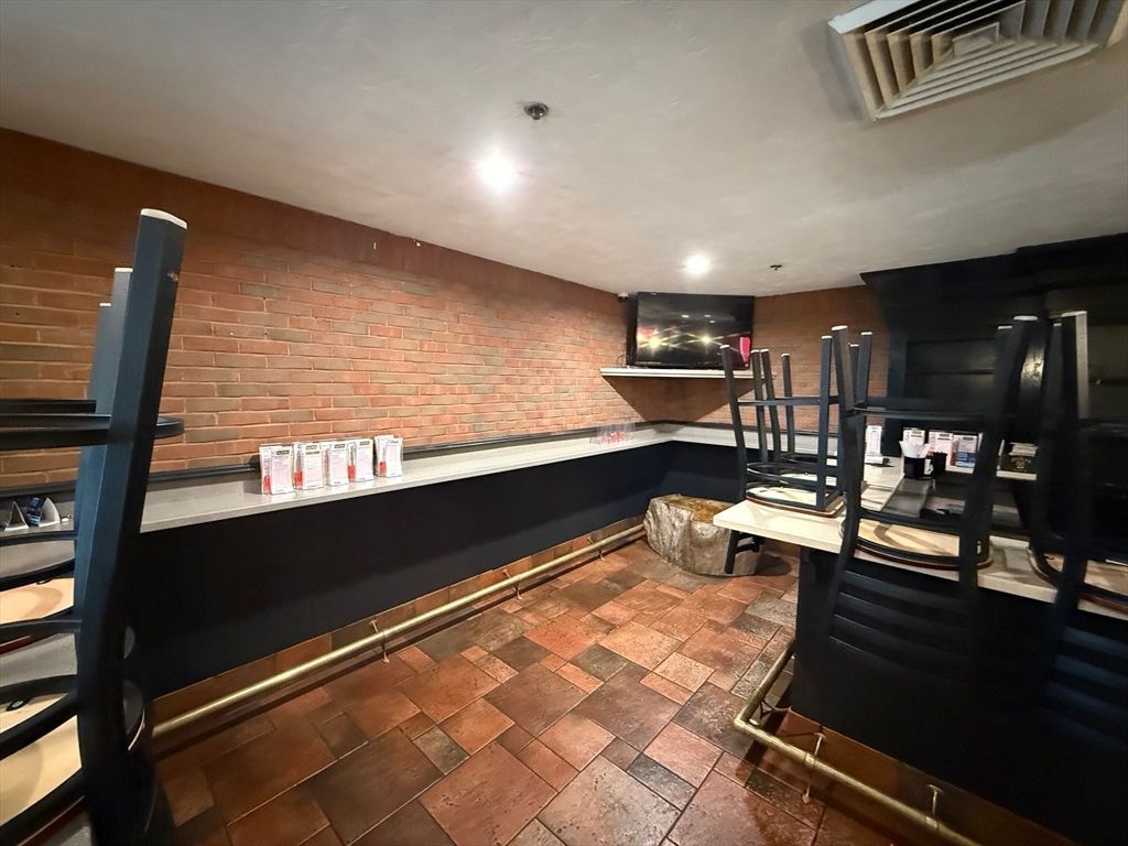 Interior, Recessed Lighting, Stone Walls