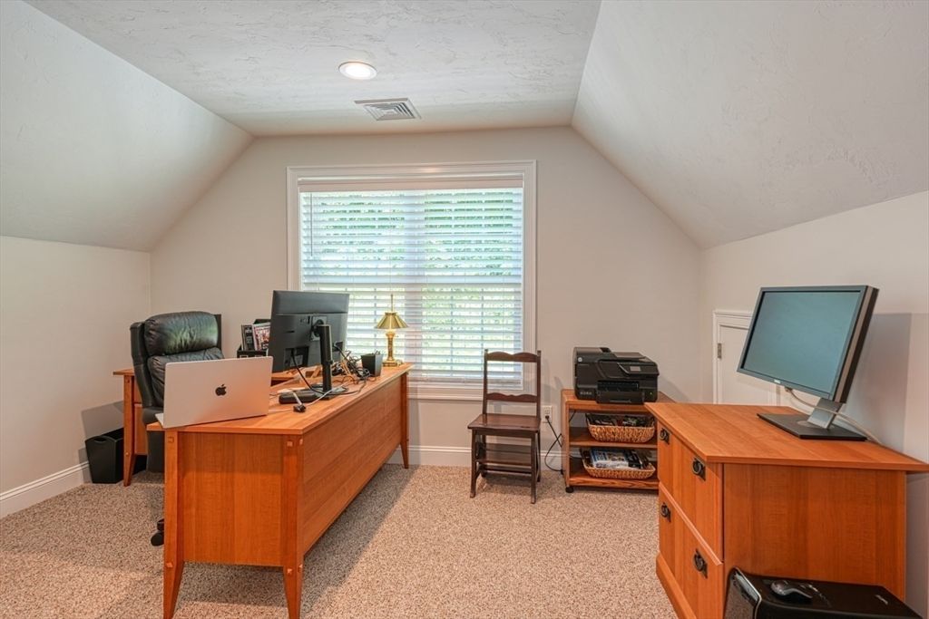 Home Office, Interior, Recessed Lighting