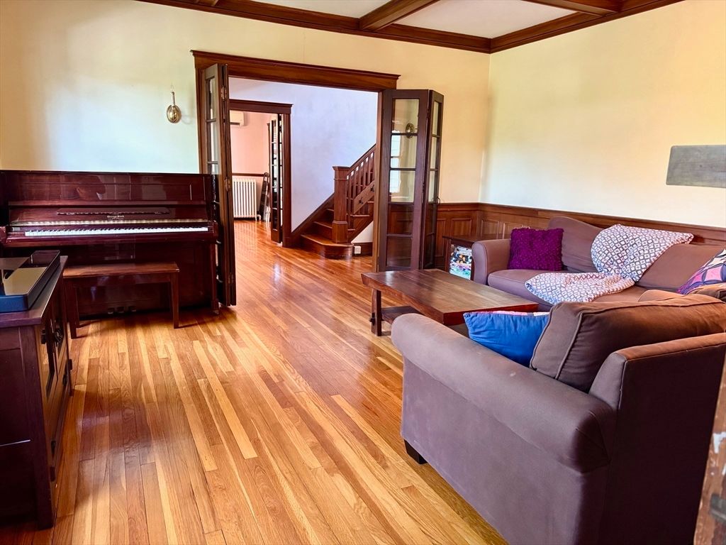 Interior, Living room, Piano, Wood Texture Flooring
