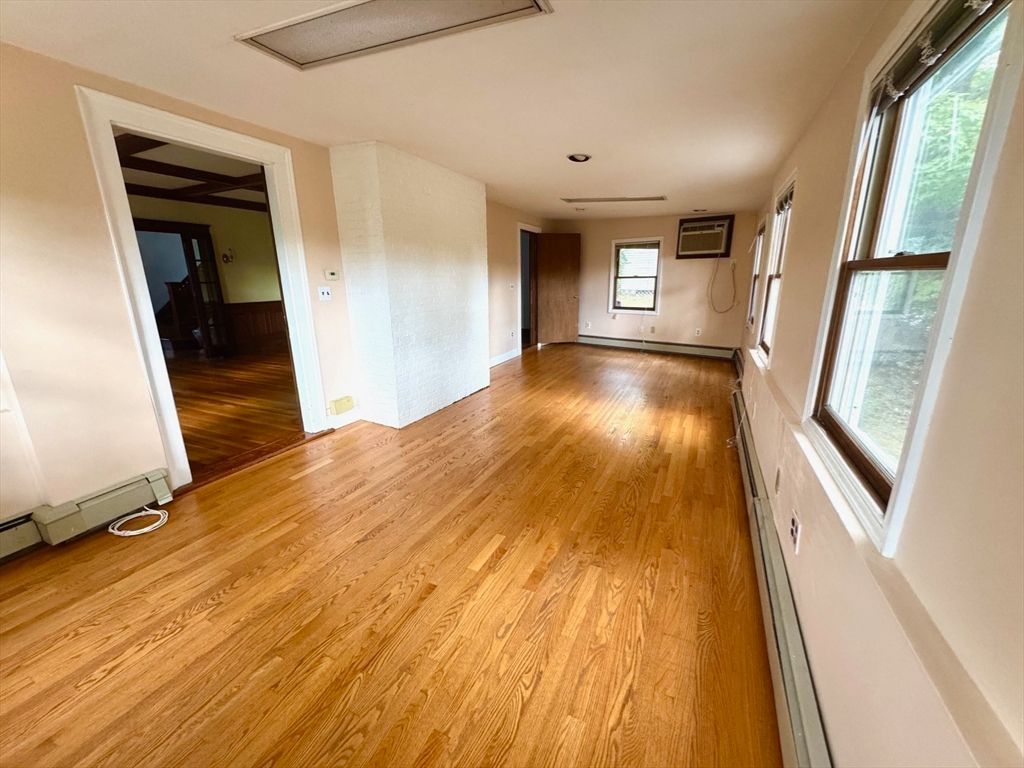 Empty room, Interior, Wood Texture Flooring