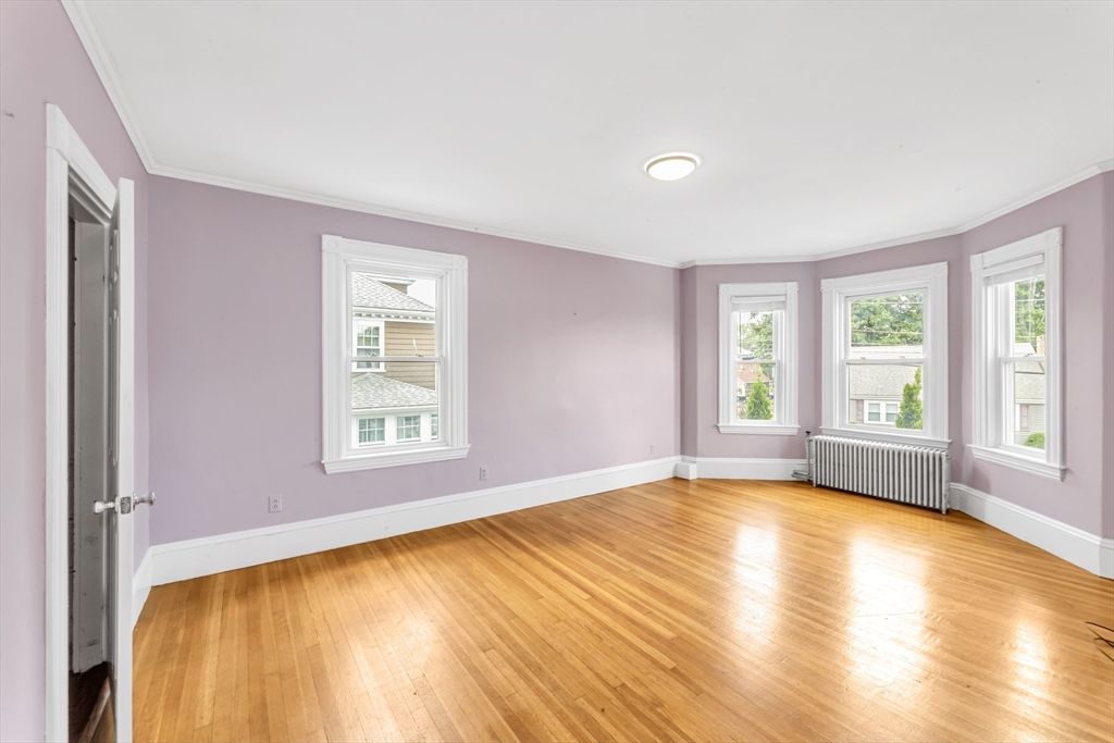 Empty room, Interior, Wood Texture Flooring